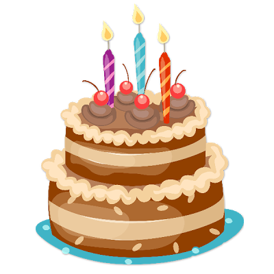 a third birthday cake